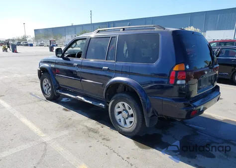 2003 Mitsubishi Montero Sport Xls z USA, uszkodzony, nr VIN JA4MT31R03J007823